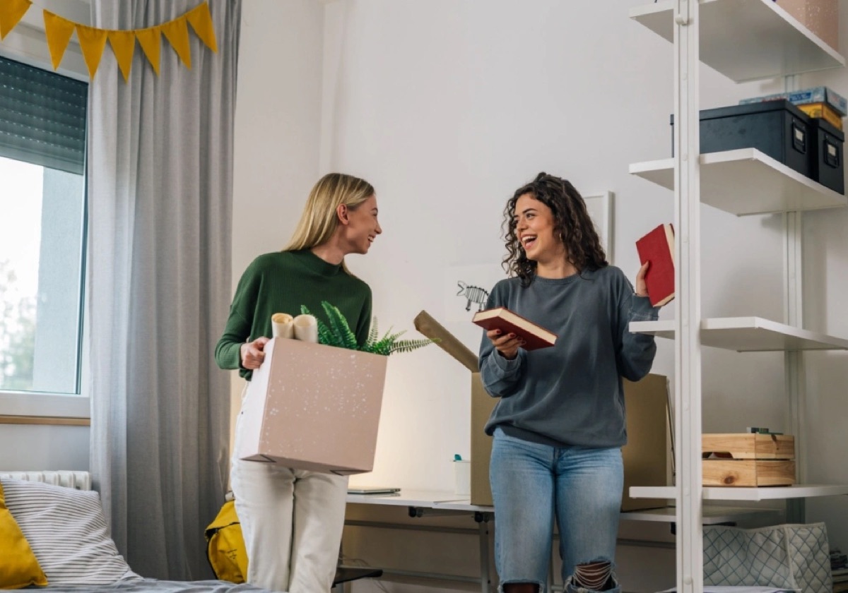 Étudiants en résidence, coliving avec Wash N Go